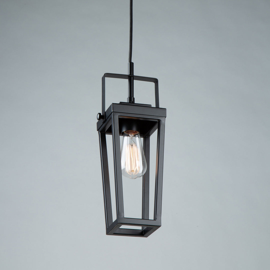 Artcraft Canada - AC11701BK - One Light Pendant - Carriage - Black