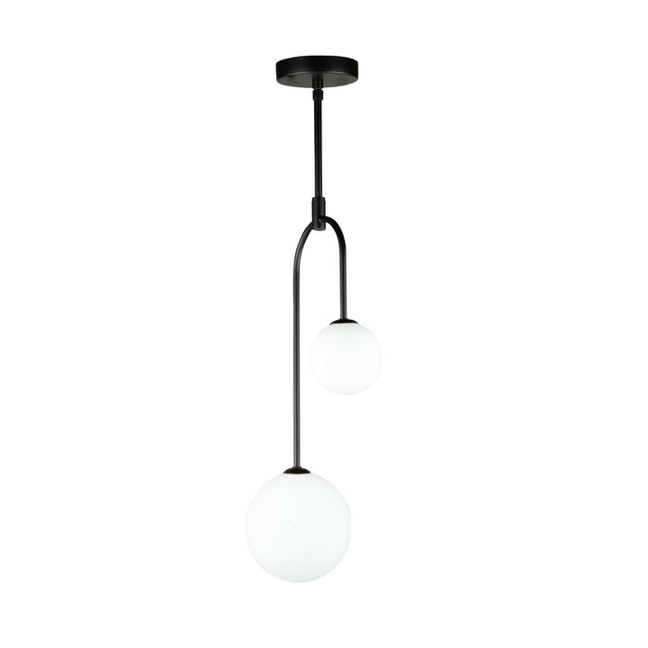 Artcraft Canada - AC6652BK - LED Pendant - Comet - Semi Matte Black