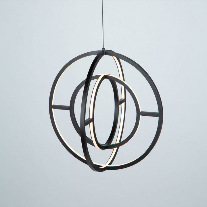 Artcraft Canada - AC6659BK - LED Chandelier - Celestial - Matte Black
