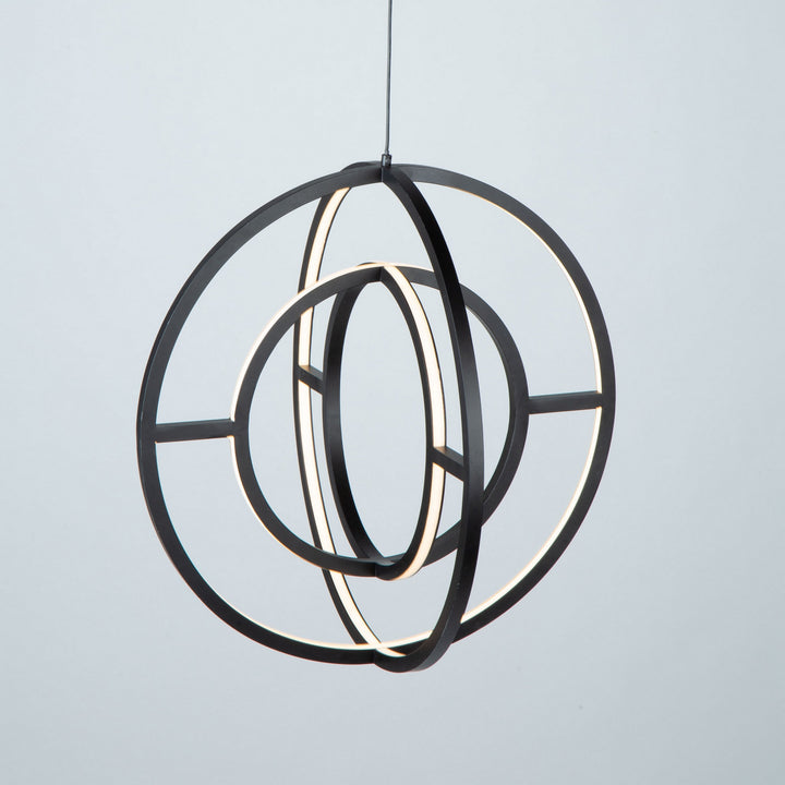 Artcraft Canada - AC6660BK - LED Chandelier - Celestial - Matte Black