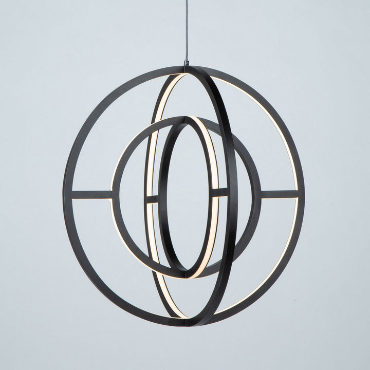 Artcraft Canada - AC6660BK - LED Chandelier - Celestial - Matte Black