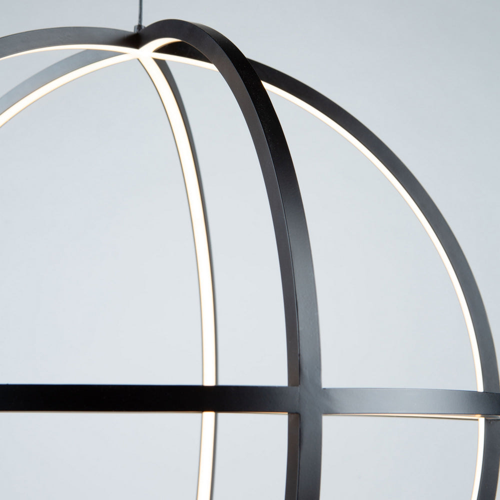 Artcraft Canada - AC6662BK - LED Chandelier - Celestial - Matte Black
