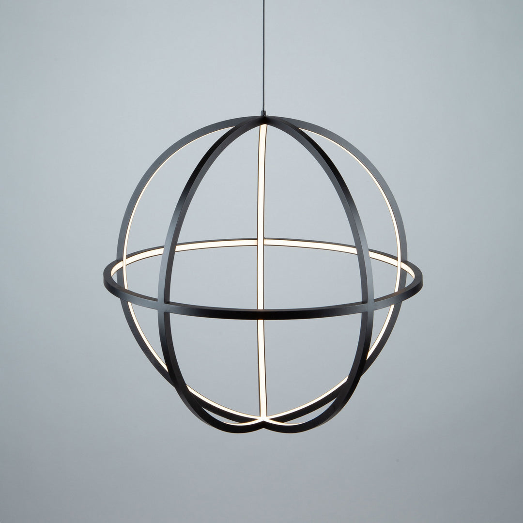 Artcraft Canada - AC6662BK - LED Chandelier - Celestial - Matte Black