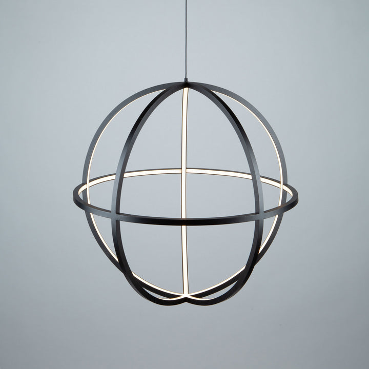 Artcraft Canada - AC6662BK - LED Chandelier - Celestial - Matte Black