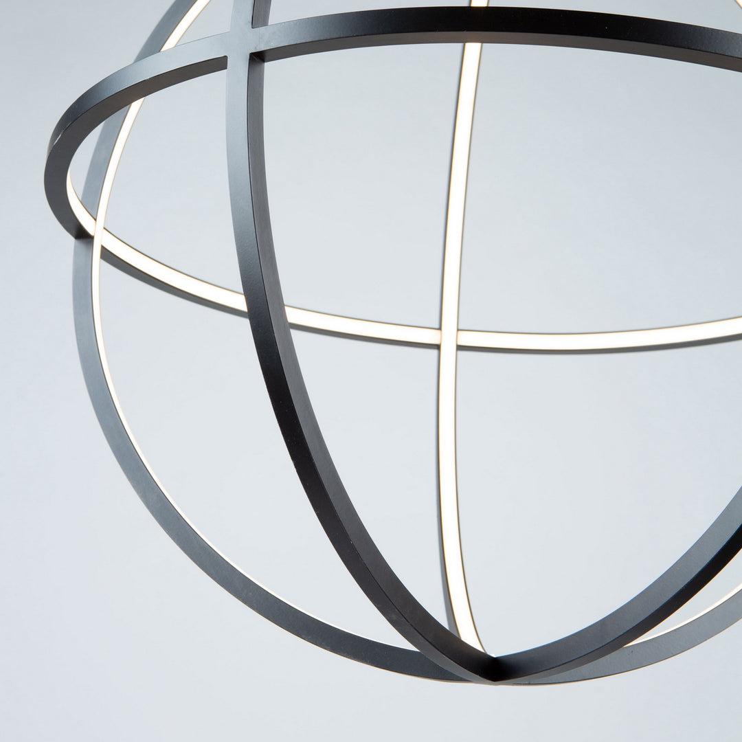 Artcraft Canada - AC6662BK - LED Chandelier - Celestial - Matte Black