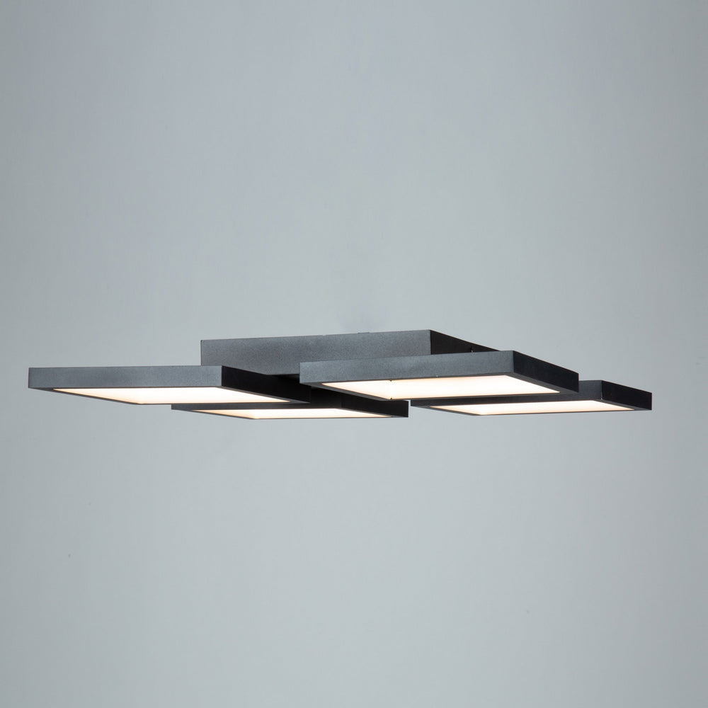 Artcraft Canada - AC7629BK - LED Flush Mount - Graymar - Black