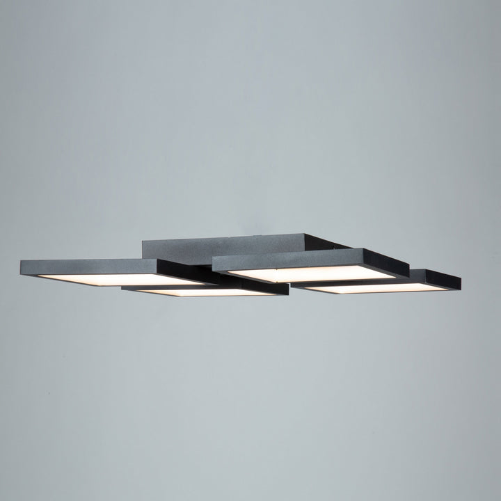 Artcraft Canada - AC7629BK - LED Flush Mount - Graymar - Black