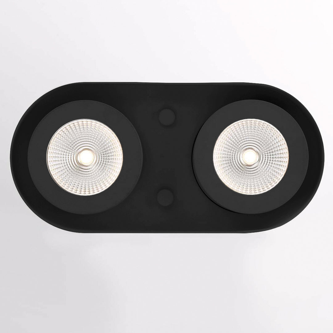 Eurofase Canada - 33617-023 - NYMARK,2LT LED SURFACE MNT,BLK - NYMARK - Black