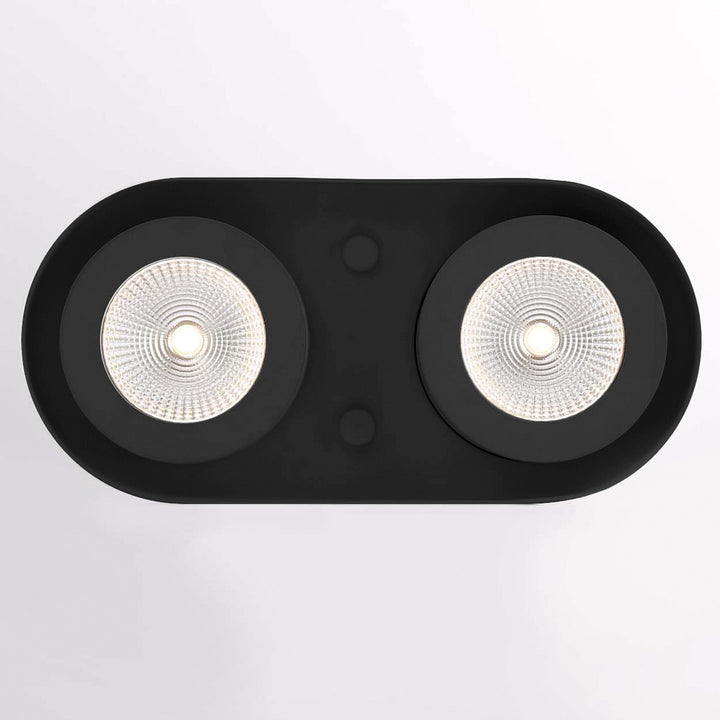 Eurofase Canada - 33617-023 - NYMARK,2LT LED SURFACE MNT,BLK - NYMARK - Black