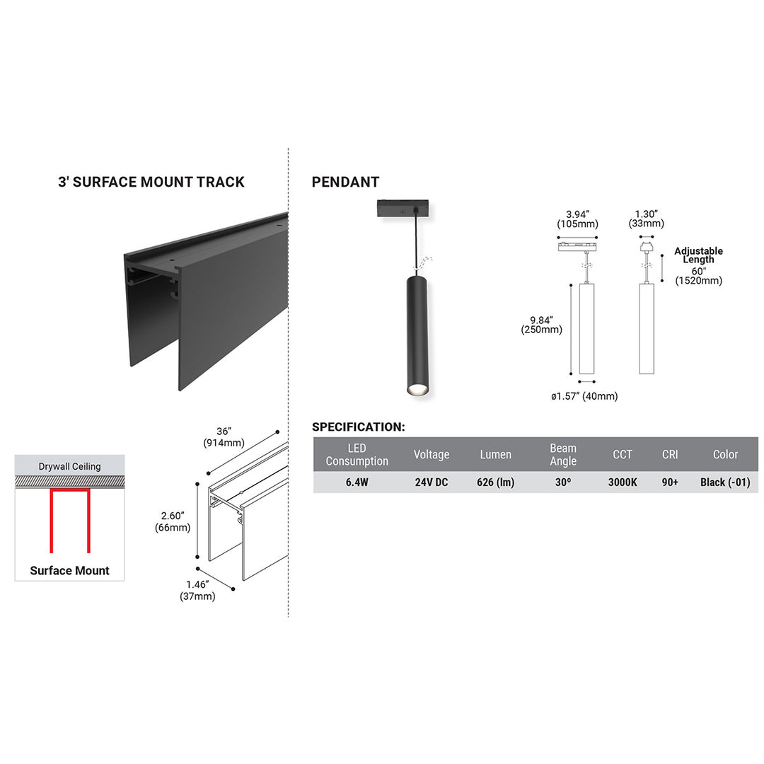 Eurofase Canada - 38453-014 - LED Surface Mount - Black