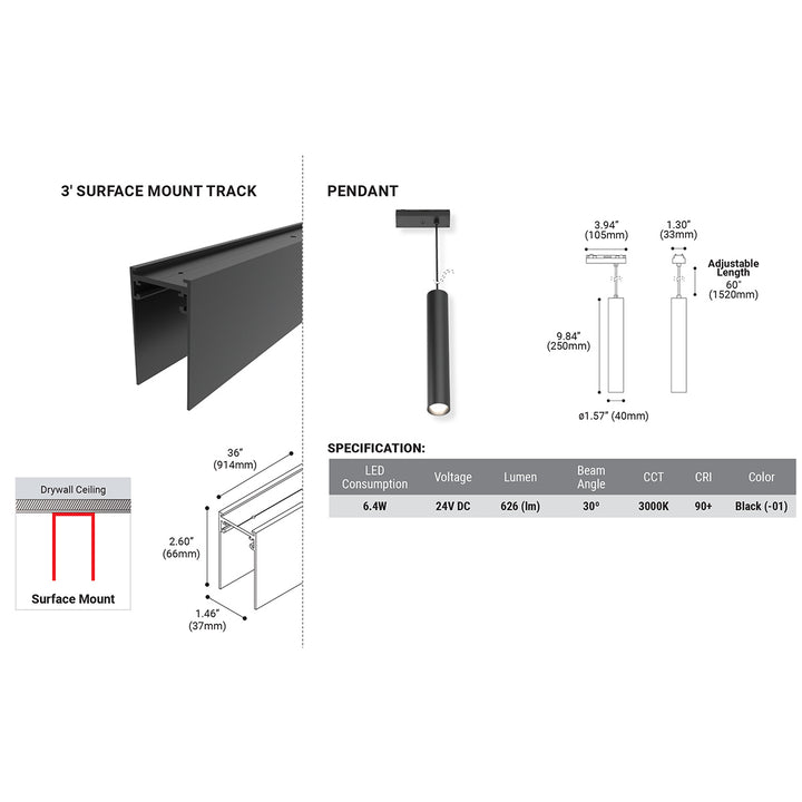 Eurofase Canada - 38453-014 - LED Surface Mount - Black