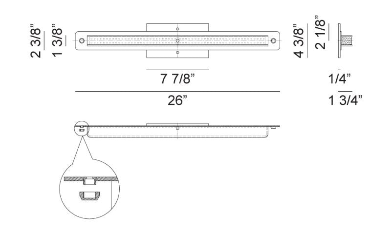 Matteo Canada - S01126OR - LED Wall Sconce - Magdele - Oxidized Rose