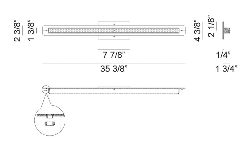 Matteo Canada - S01135OR - LED Wall Sconce - Magdele - Oxidized Rose