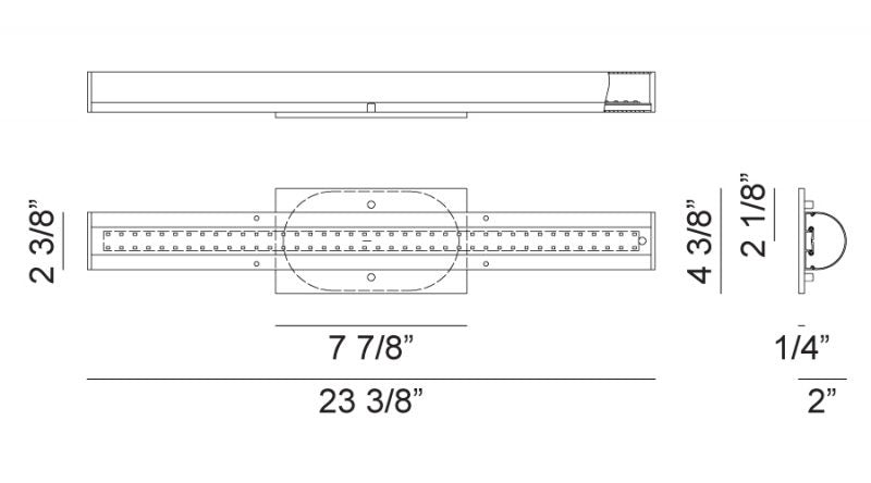 Matteo Canada - S05623OR - LED Wall Sconce - Marquin - Oxidized Rose