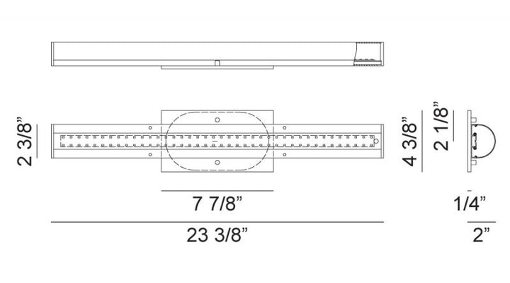 Matteo Canada - S05623OR - LED Wall Sconce - Marquin - Oxidized Rose