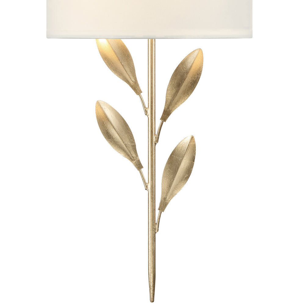 Crystorama - 501-GA - Two Light Wall Sconce - Broche - Antique Gold