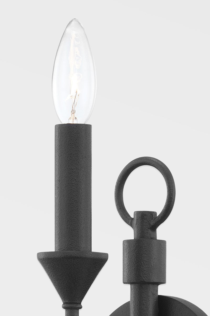 Troy Lighting Canada - B1001-FOR - One Light Wall Sconce - Cate - Forged Iron