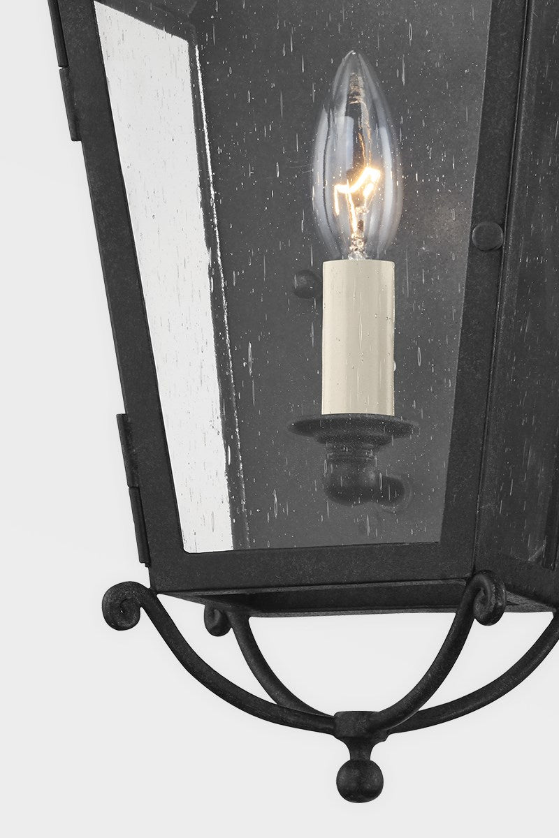 Troy Lighting Canada - B4121-FRN - One Light Wall Sconce - Santa Barbara County - French Iron