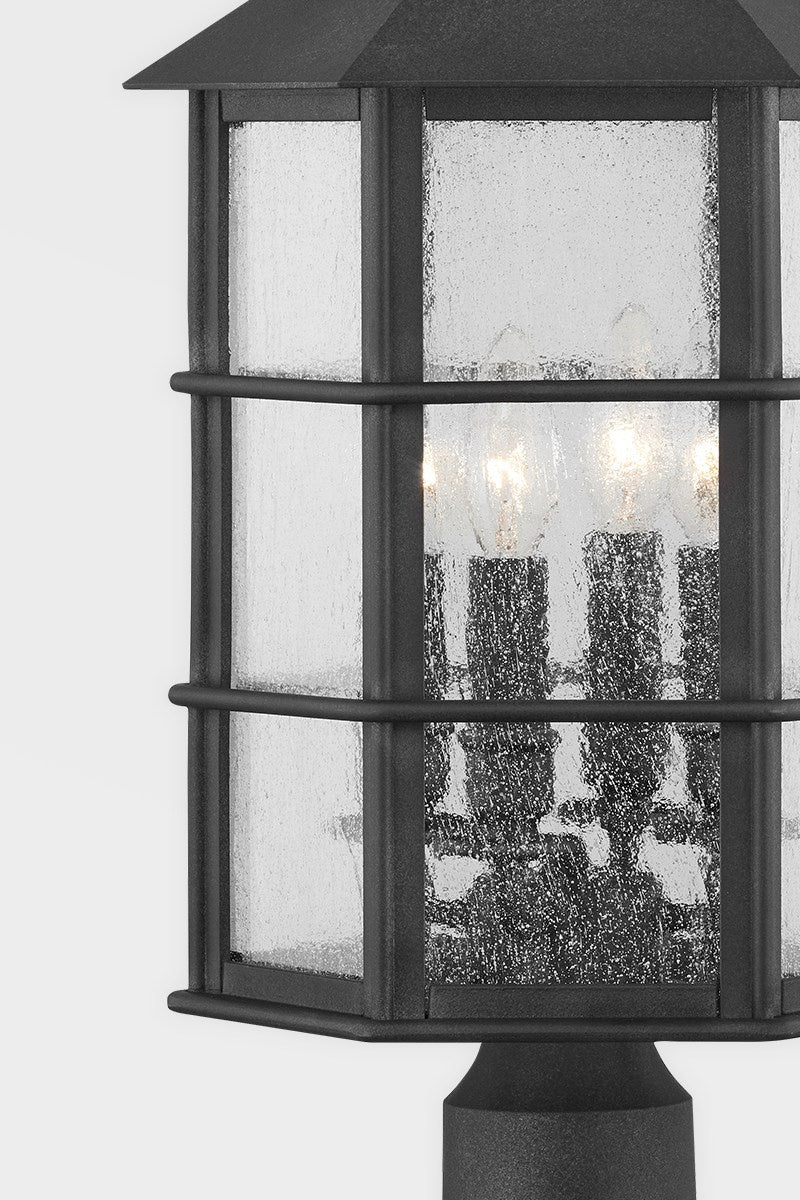Troy Lighting Canada - P2522-FRN - Four Light Outdoor Post - Lake County - French Iron