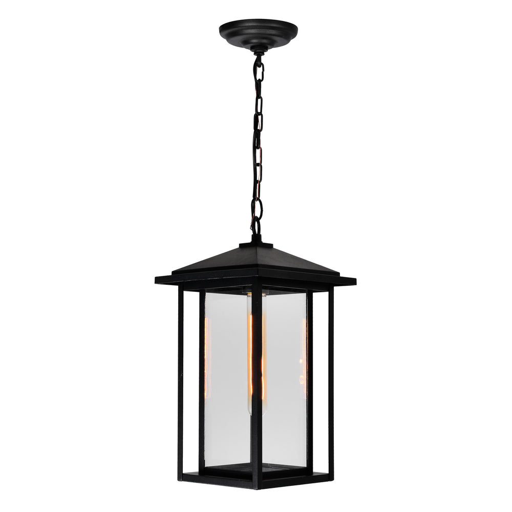 CWI Lighting Canada - 0417P9-1-101 - One Light Outdoor Hanging Lantern - Crawford - Black