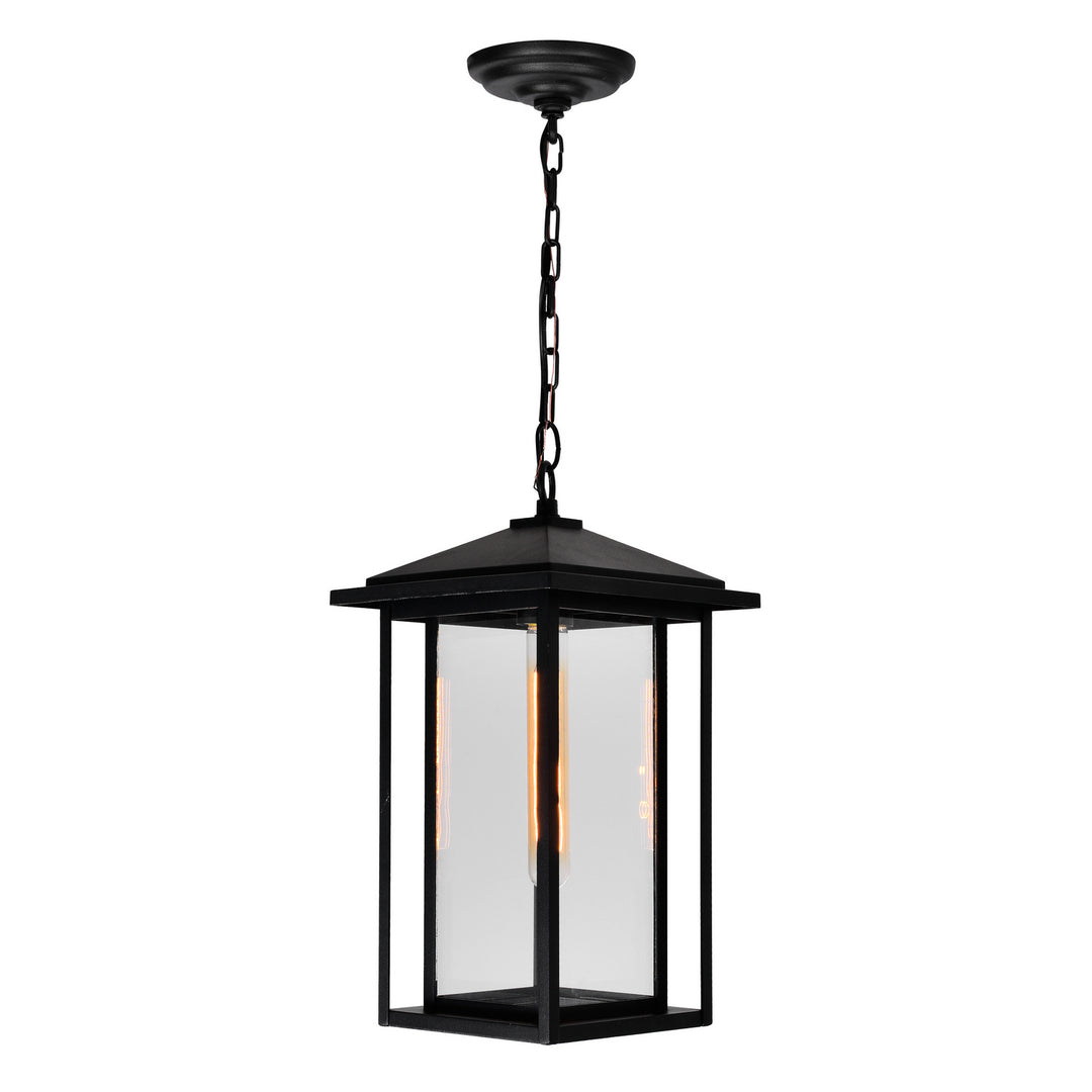 CWI Lighting Canada - 0417P9-1-101 - One Light Outdoor Hanging Lantern - Crawford - Black