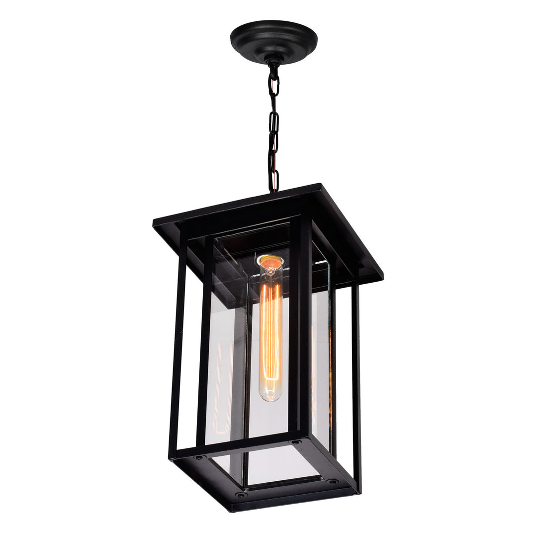 CWI Lighting Canada - 0417P9-1-101 - One Light Outdoor Hanging Lantern - Crawford - Black