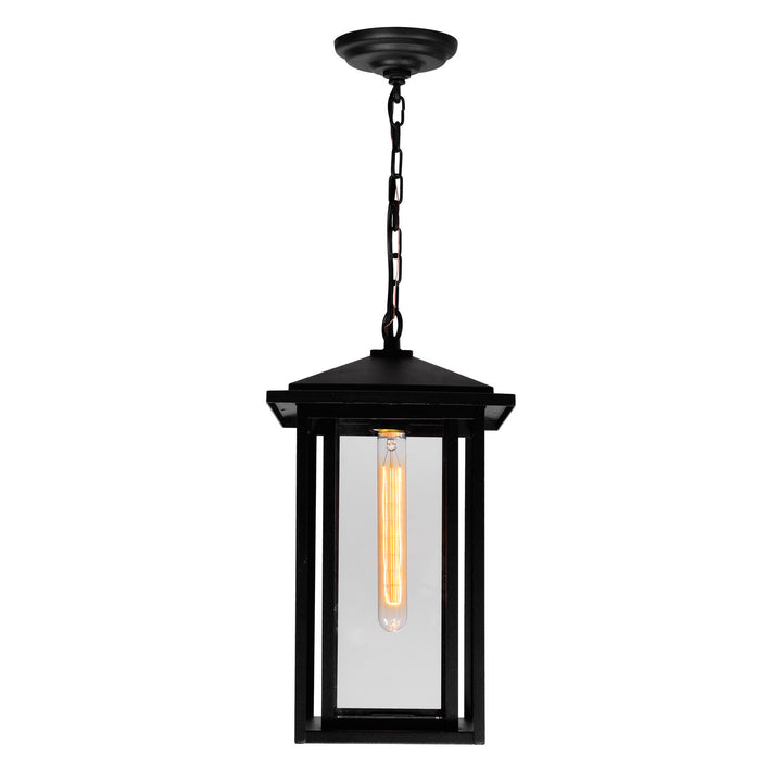 CWI Lighting Canada - 0417P9-1-101 - One Light Outdoor Hanging Lantern - Crawford - Black