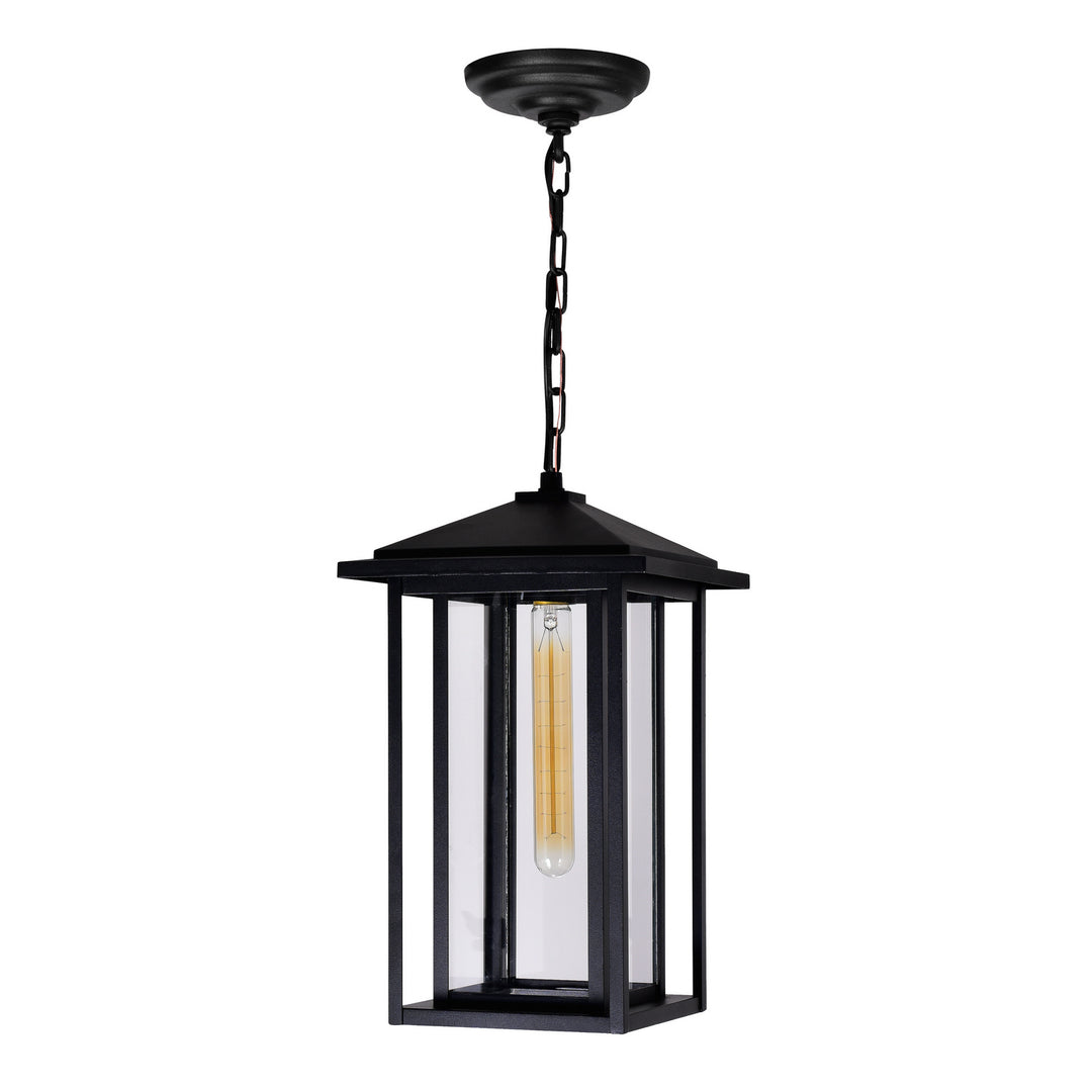 CWI Lighting Canada - 0417P9-1-101 - One Light Outdoor Hanging Lantern - Crawford - Black