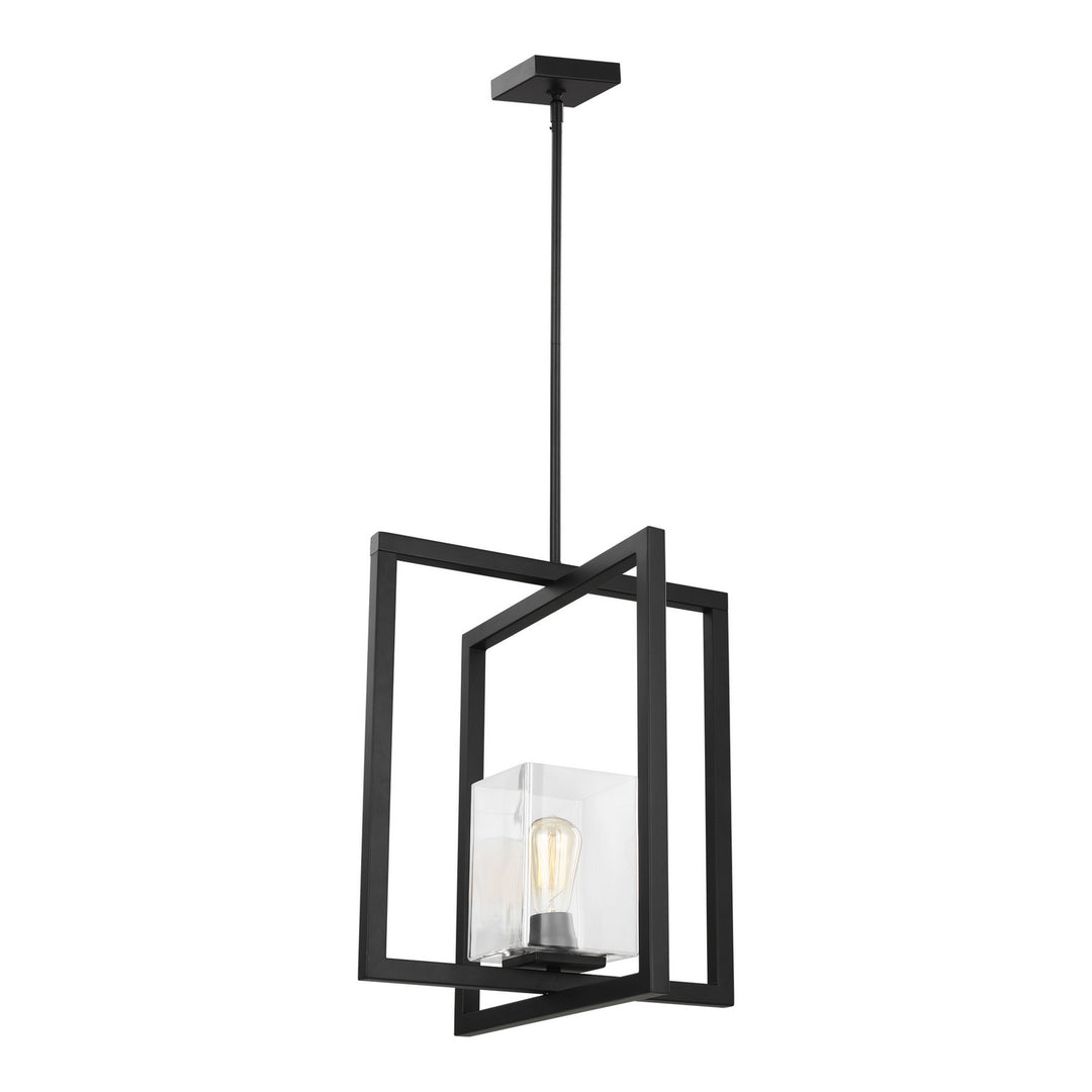 Generation Lighting Canada - 5141501-112 - One Light Pendant - Mitte - Midnight Black