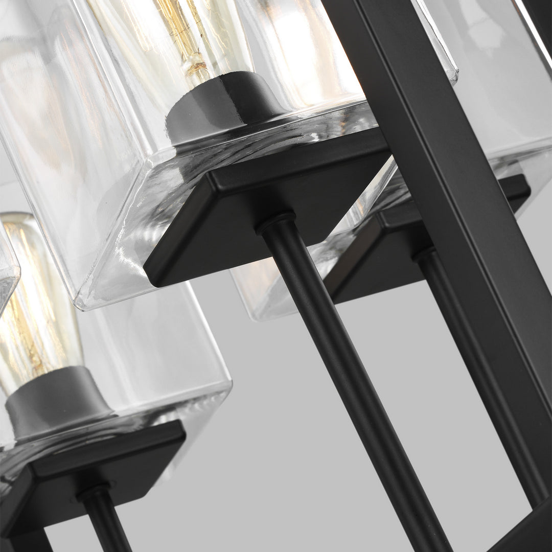 Generation Lighting Canada - 5241504-112 - Four Light Hall / Foyer - Mitte - Midnight Black