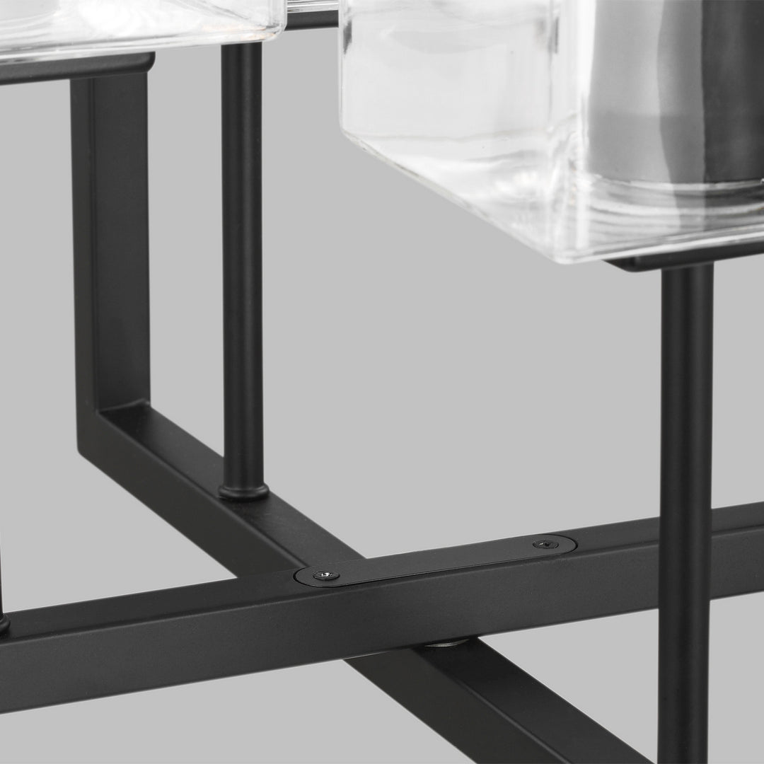 Generation Lighting Canada - 5241504-112 - Four Light Hall / Foyer - Mitte - Midnight Black