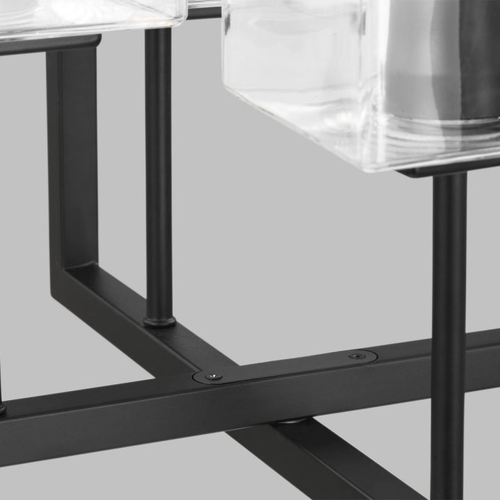 Generation Lighting Canada - 5241504-112 - Four Light Hall / Foyer - Mitte - Midnight Black