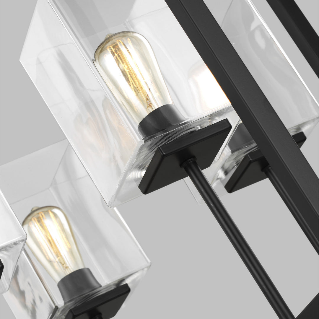 Generation Lighting Canada - 5341504-112 - Four Light Hall / Foyer - Mitte - Midnight Black