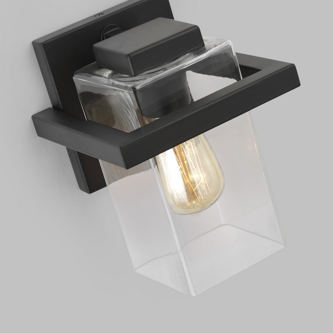 Generation Lighting Canada - 4141501-112 - One Light Wall / Bath Sconce - Mitte - Midnight Black