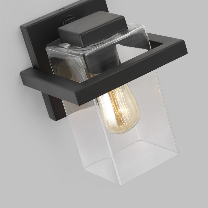Generation Lighting Canada - 4141501-112 - One Light Wall / Bath Sconce - Mitte - Midnight Black