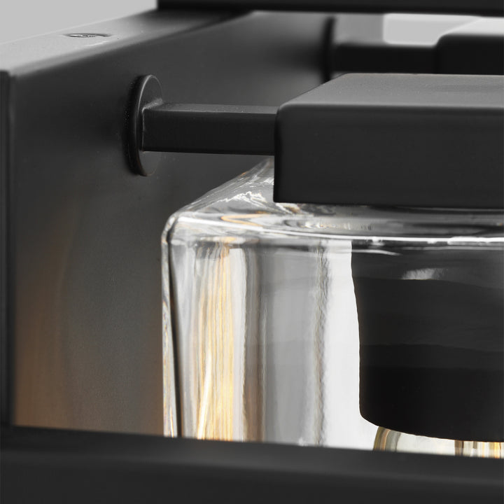 Generation Lighting Canada - 4441502-112 - Two Light Wall / Bath - Mitte - Midnight Black