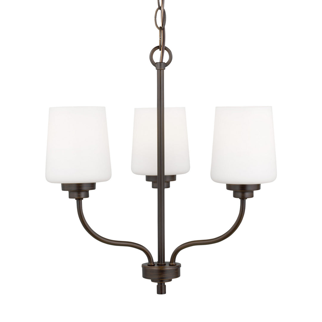 Generation Lighting Canada - 3102803-710 - Three Light Chandelier - Windom - Bronze