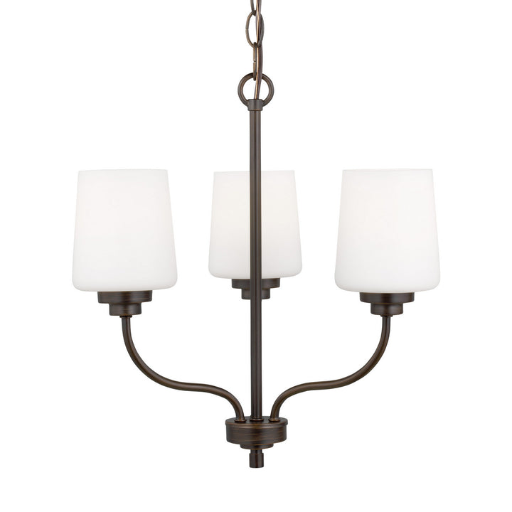 Generation Lighting Canada - 3102803-710 - Three Light Chandelier - Windom - Bronze