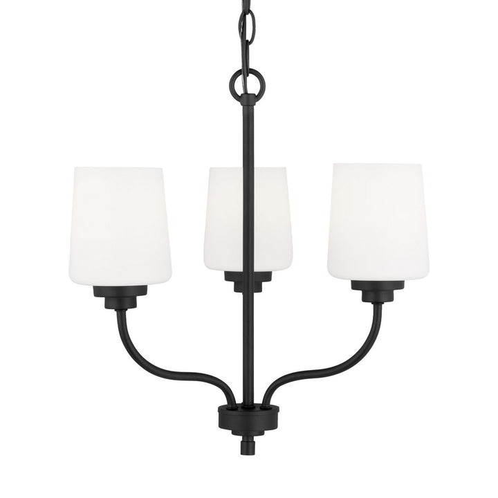 Generation Lighting Canada - 3102803-112 - Three Light Chandelier - Windom - Midnight Black