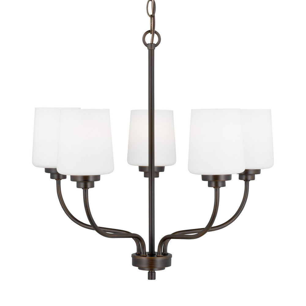 Generation Lighting Canada - 3102805-710 - Five Light Chandelier - Windom - Bronze