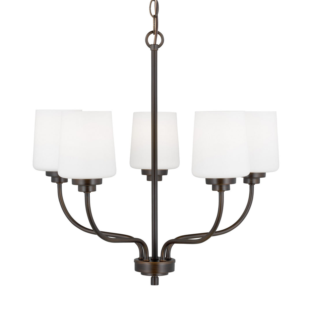 Generation Lighting Canada - 3102805-710 - Five Light Chandelier - Windom - Bronze