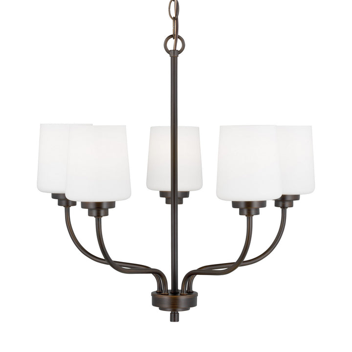 Generation Lighting Canada - 3102805-710 - Five Light Chandelier - Windom - Bronze
