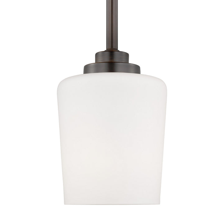 Generation Lighting Canada - 6102801-710 - One Light Mini-Pendant - Windom - Bronze