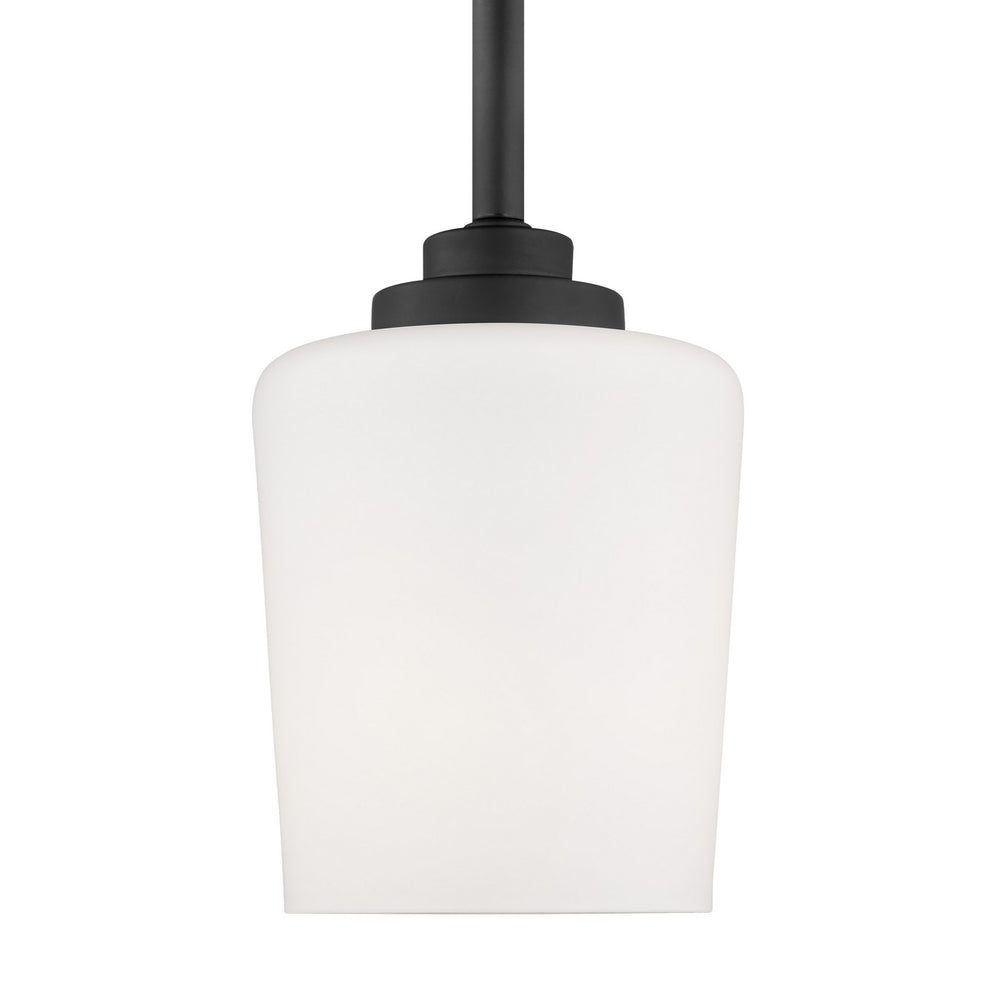 Generation Lighting Canada - 6102801-112 - One Light Mini-Pendant - Windom - Midnight Black