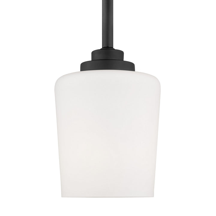 Generation Lighting Canada - 6102801-112 - One Light Mini-Pendant - Windom - Midnight Black