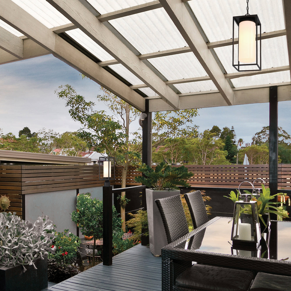 Eurofase Canada - 41963-012 - One Light Outdoor Post Mount - Ren - Black