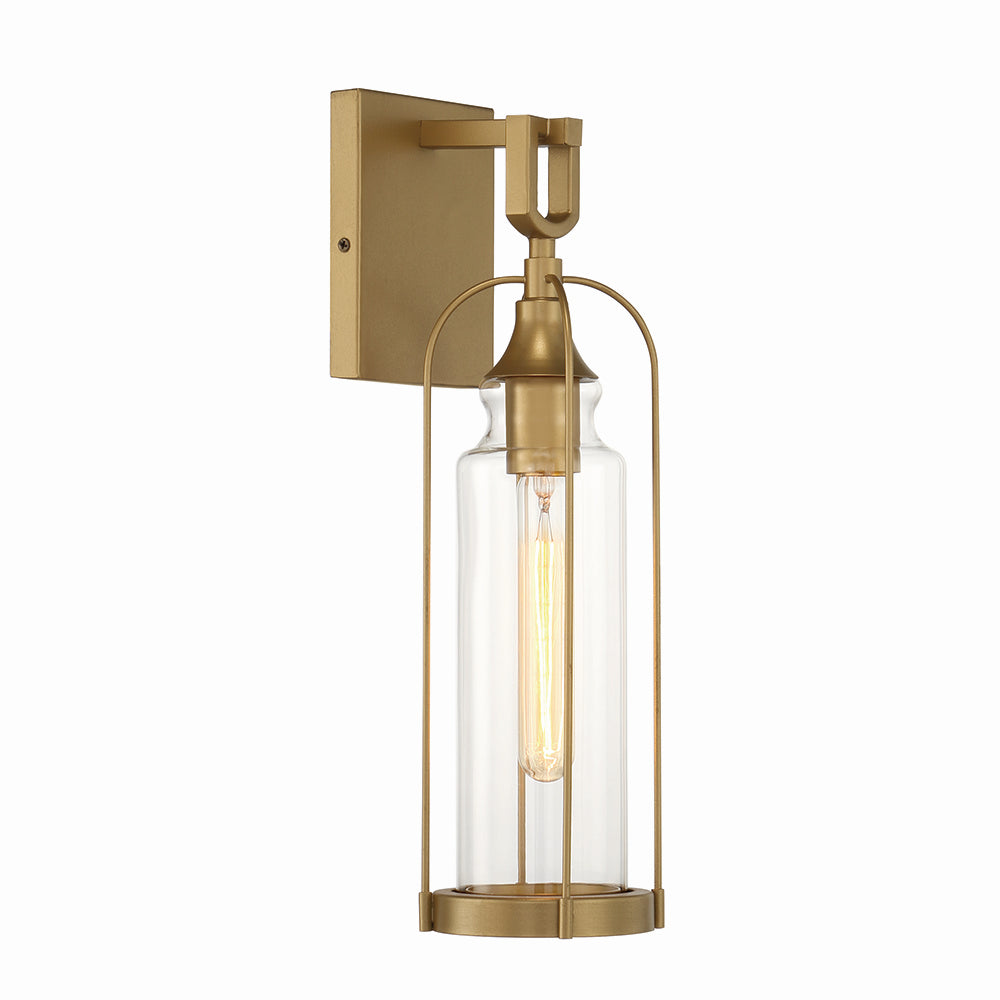 Eurofase Canada - 42726-025 - One Light Outdoor Wall Sconce - Yasmin - Aged gold