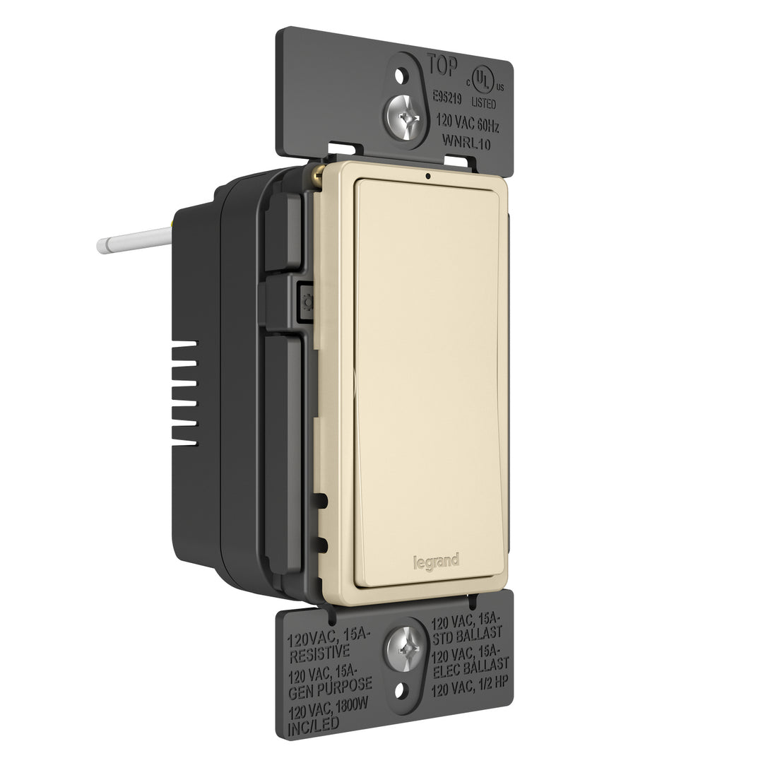 Legrand Canada - WNRL10LA - Switch - Light Almond