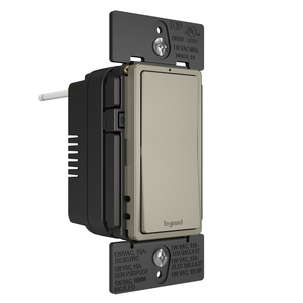 Legrand Canada - WNRL10NI - Switch - Nickel