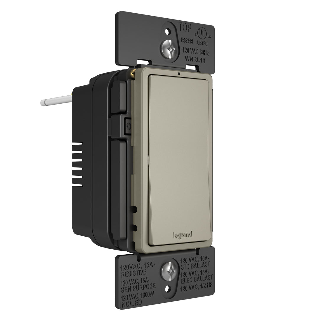 Legrand Canada - WNRL10NI - Switch - Nickel